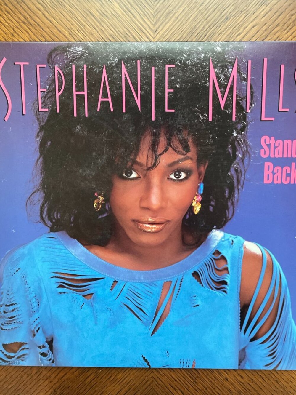 Stephanie Mills Stand Back Vinyl LP MCA-23598 1st PRESSING TESTED CLEANED VG+